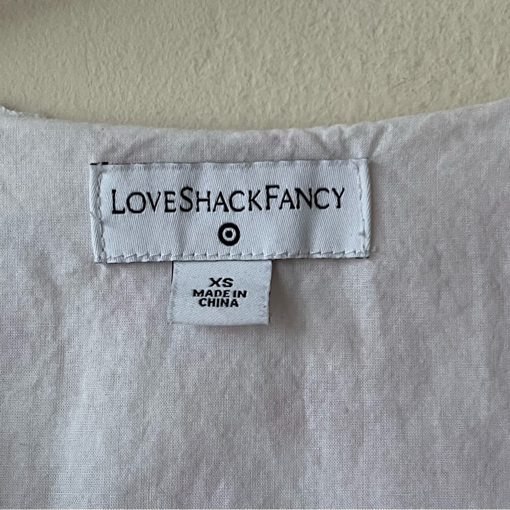 LOVESHACKFANCY x Target Camille Mixed Floral Tiered Midi Dress - Picture 5 of 10